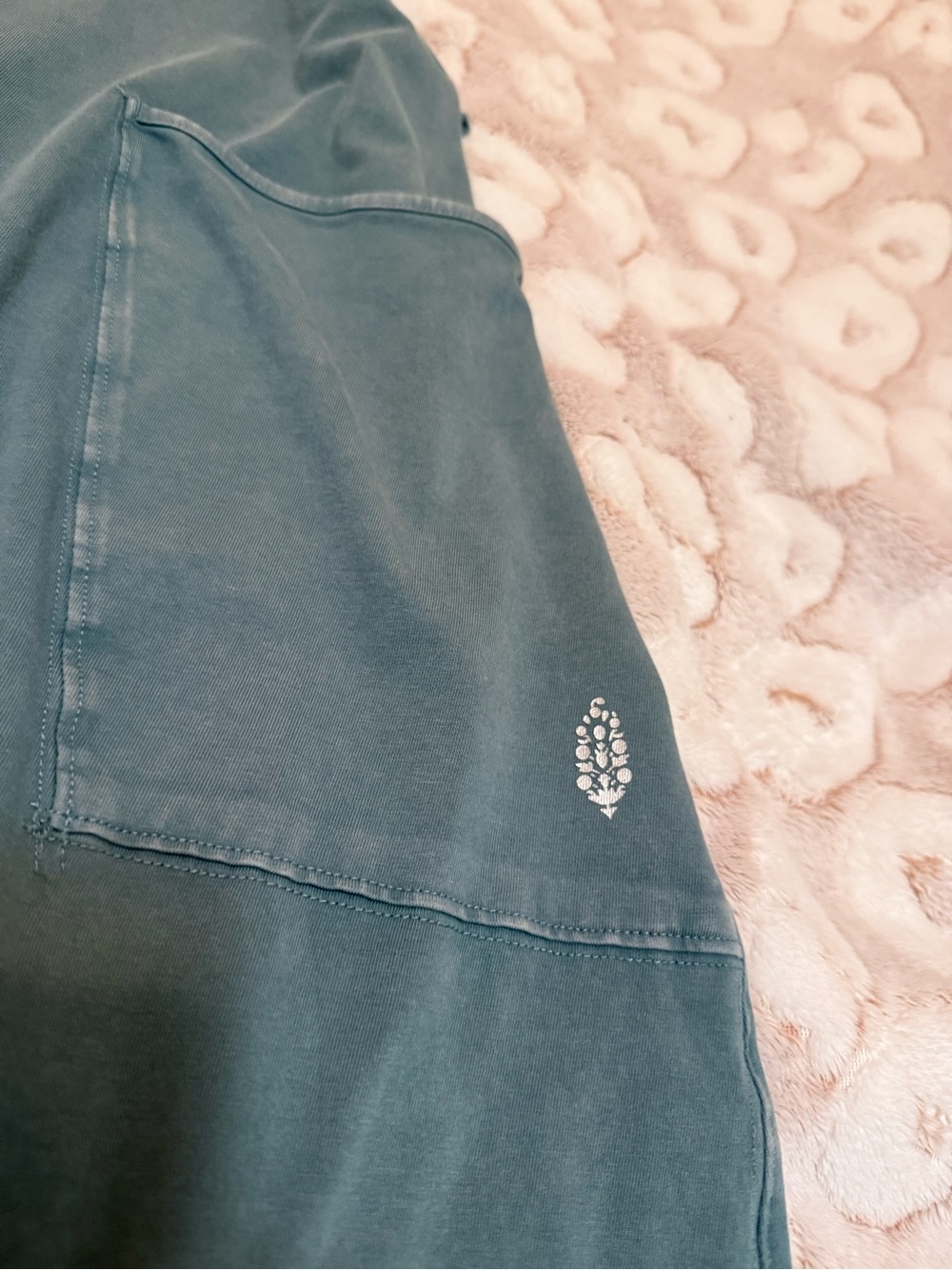 Free People Olive Green Slouchy Pocket Overalls - Picture 3 of 7